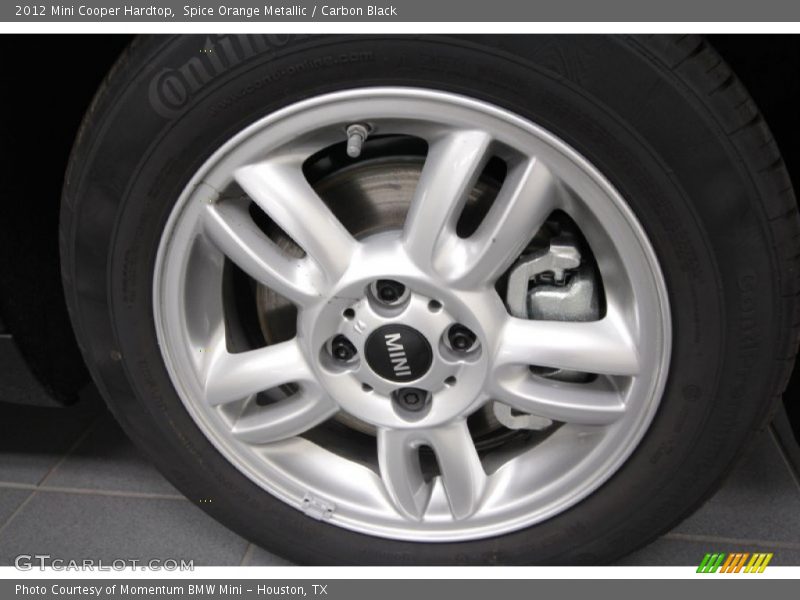 Spice Orange Metallic / Carbon Black 2012 Mini Cooper Hardtop