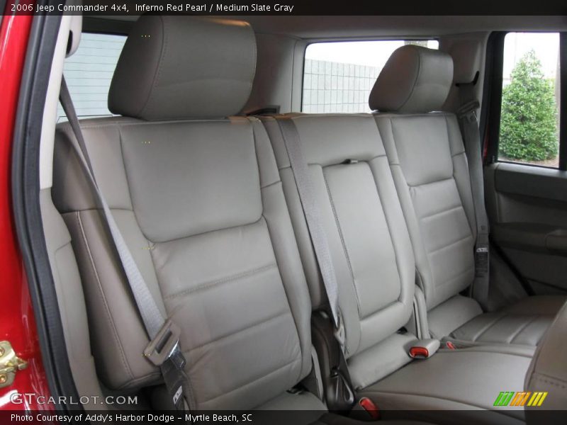 Inferno Red Pearl / Medium Slate Gray 2006 Jeep Commander 4x4