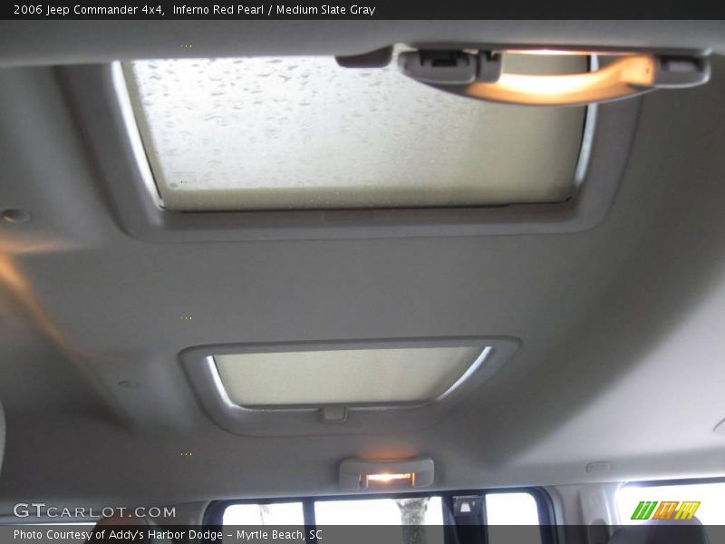 Inferno Red Pearl / Medium Slate Gray 2006 Jeep Commander 4x4