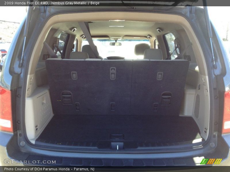 Nimbus Gray Metallic / Beige 2009 Honda Pilot EX 4WD
