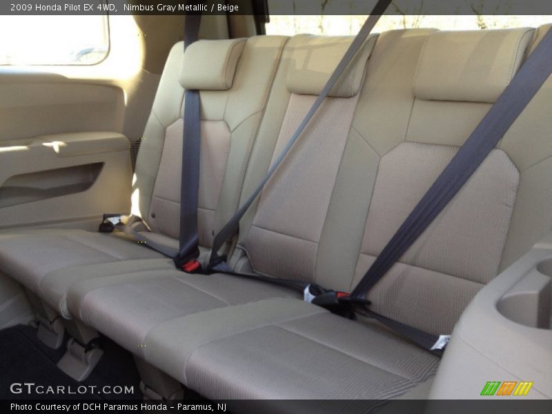 Nimbus Gray Metallic / Beige 2009 Honda Pilot EX 4WD