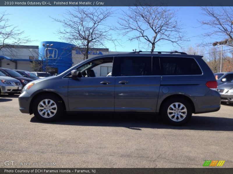 Polished Metal Metallic / Gray 2010 Honda Odyssey EX-L