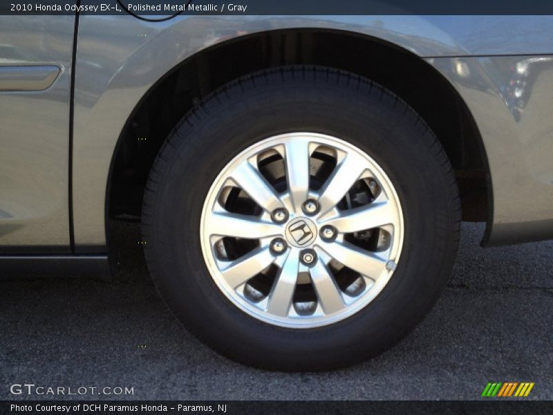 Polished Metal Metallic / Gray 2010 Honda Odyssey EX-L