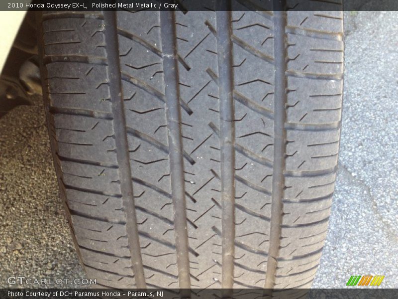 Polished Metal Metallic / Gray 2010 Honda Odyssey EX-L