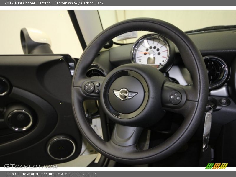 Pepper White / Carbon Black 2012 Mini Cooper Hardtop