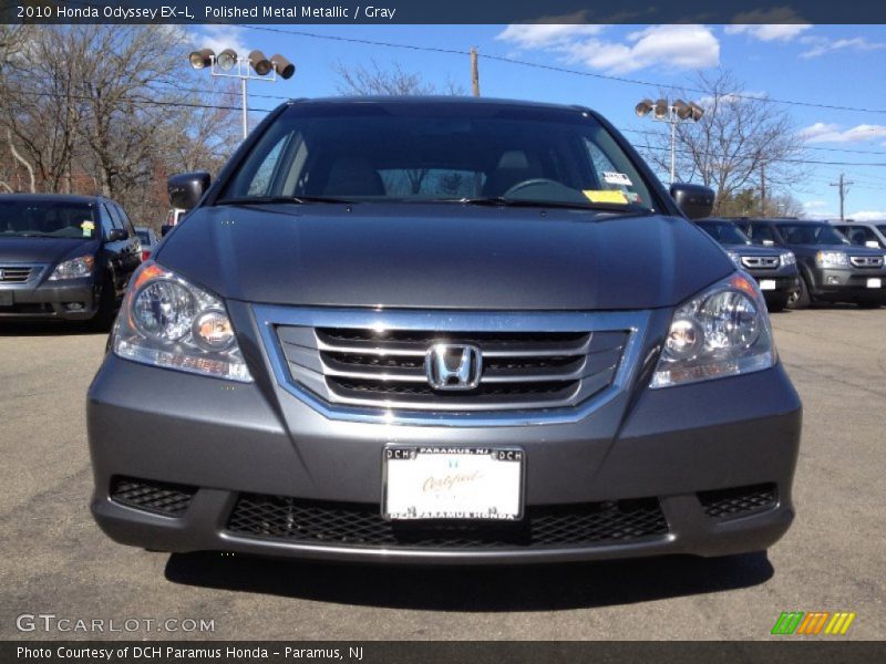 Polished Metal Metallic / Gray 2010 Honda Odyssey EX-L