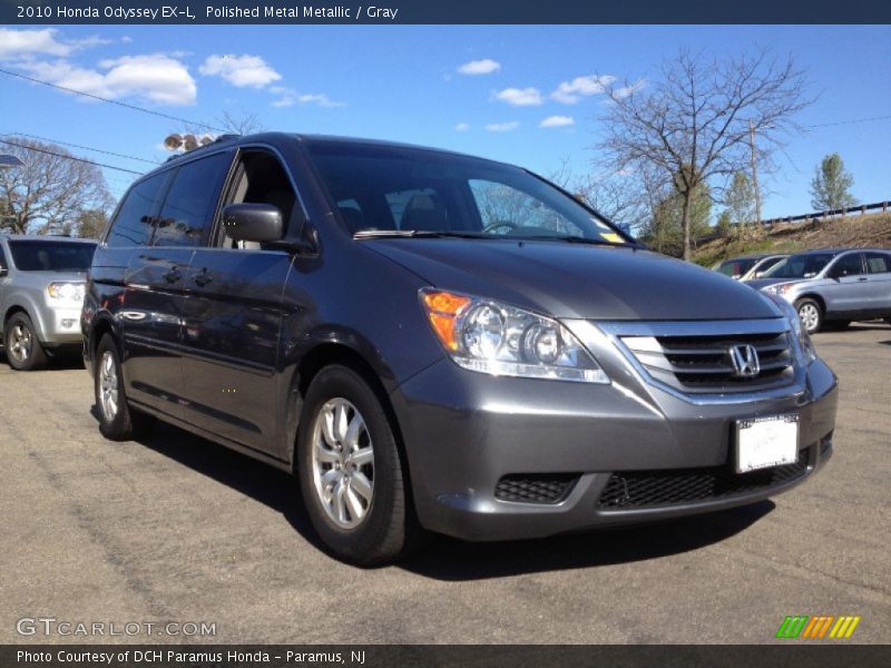 Polished Metal Metallic / Gray 2010 Honda Odyssey EX-L