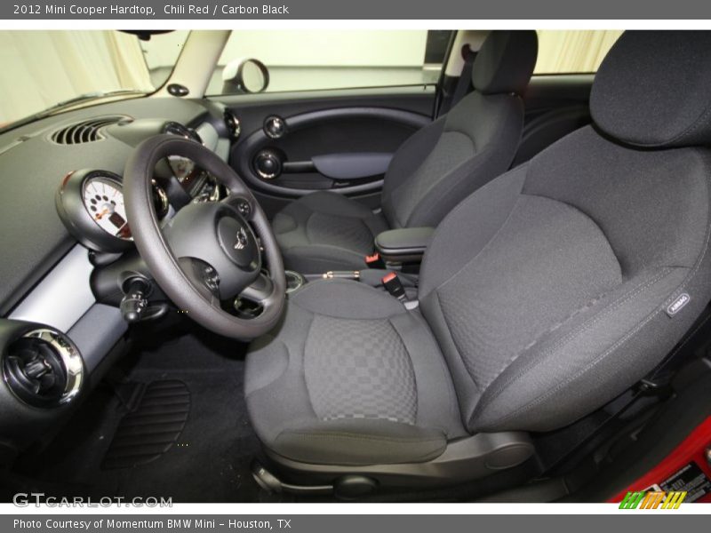 Chili Red / Carbon Black 2012 Mini Cooper Hardtop