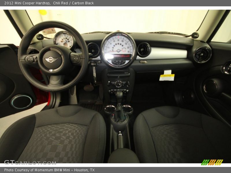 Chili Red / Carbon Black 2012 Mini Cooper Hardtop