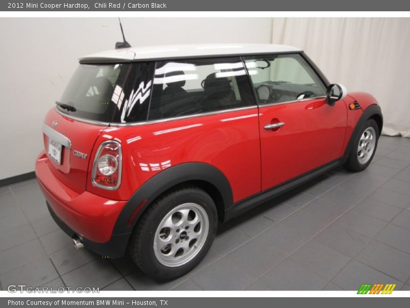 Chili Red / Carbon Black 2012 Mini Cooper Hardtop