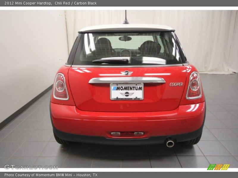 Chili Red / Carbon Black 2012 Mini Cooper Hardtop