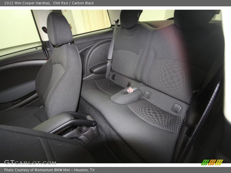  2012 Cooper Hardtop Carbon Black Interior