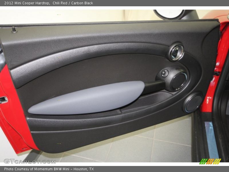 Chili Red / Carbon Black 2012 Mini Cooper Hardtop