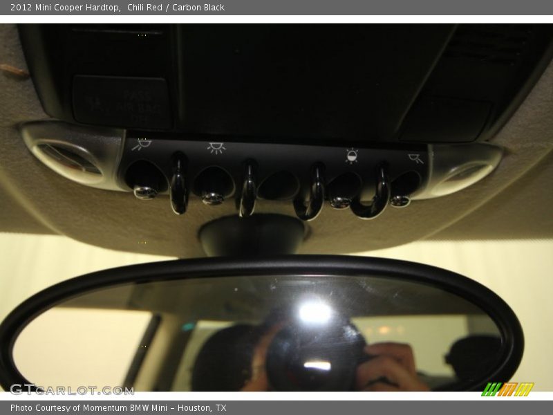 Chili Red / Carbon Black 2012 Mini Cooper Hardtop