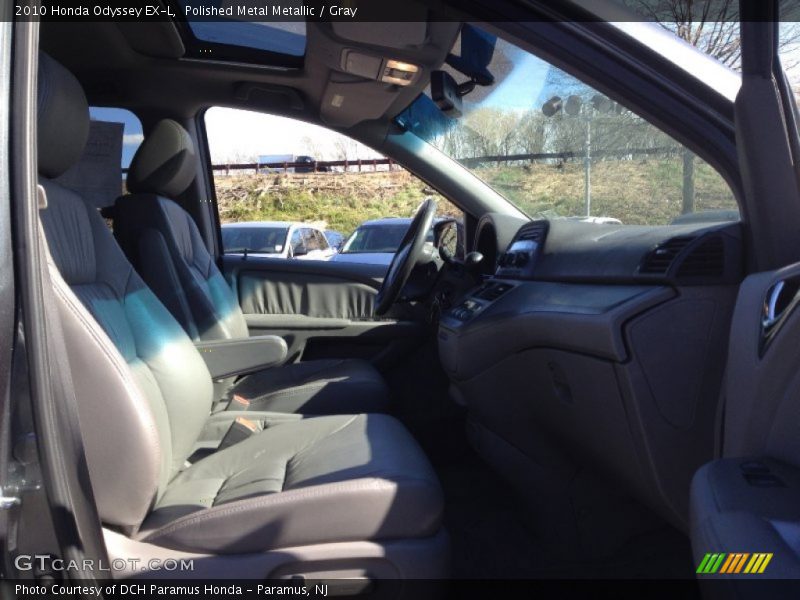 Polished Metal Metallic / Gray 2010 Honda Odyssey EX-L