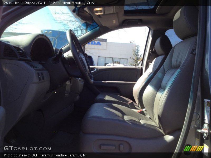 Polished Metal Metallic / Gray 2010 Honda Odyssey EX-L