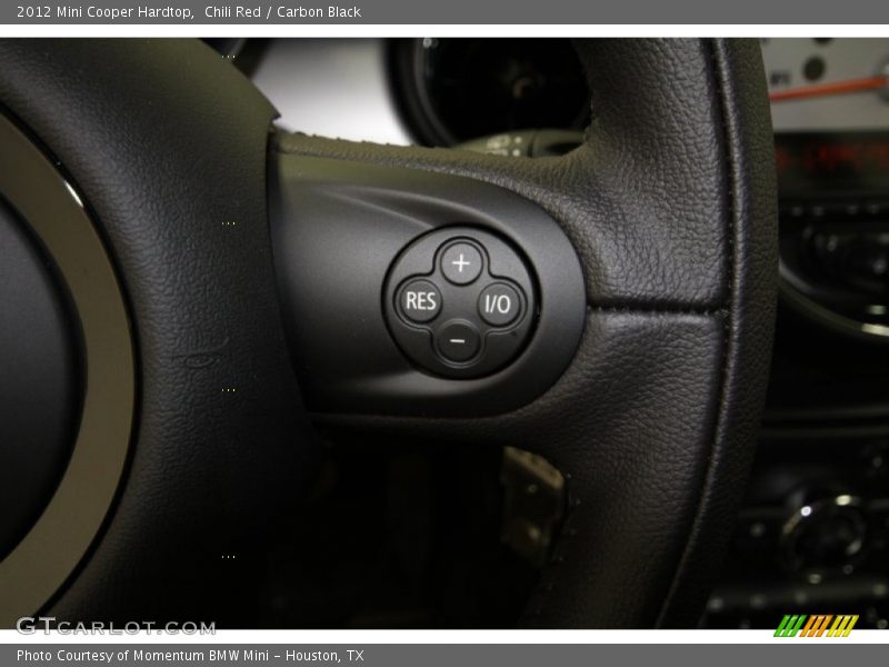 Chili Red / Carbon Black 2012 Mini Cooper Hardtop