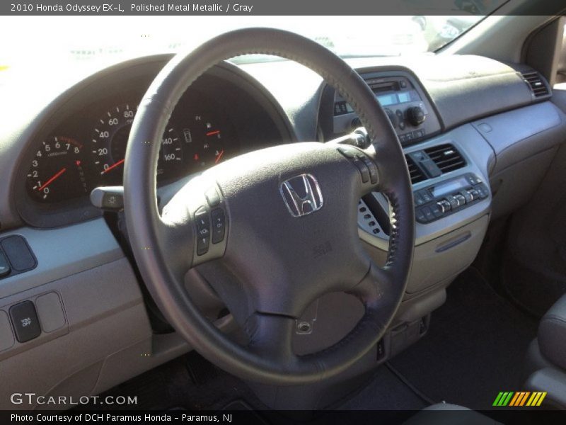 Polished Metal Metallic / Gray 2010 Honda Odyssey EX-L