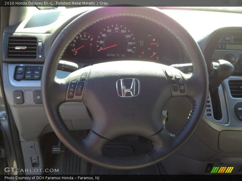 Polished Metal Metallic / Gray 2010 Honda Odyssey EX-L