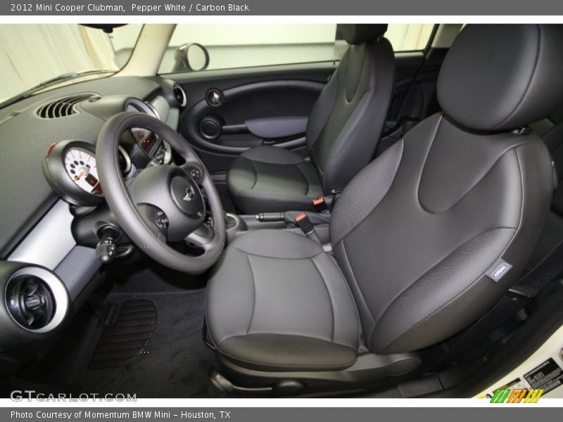 Pepper White / Carbon Black 2012 Mini Cooper Clubman