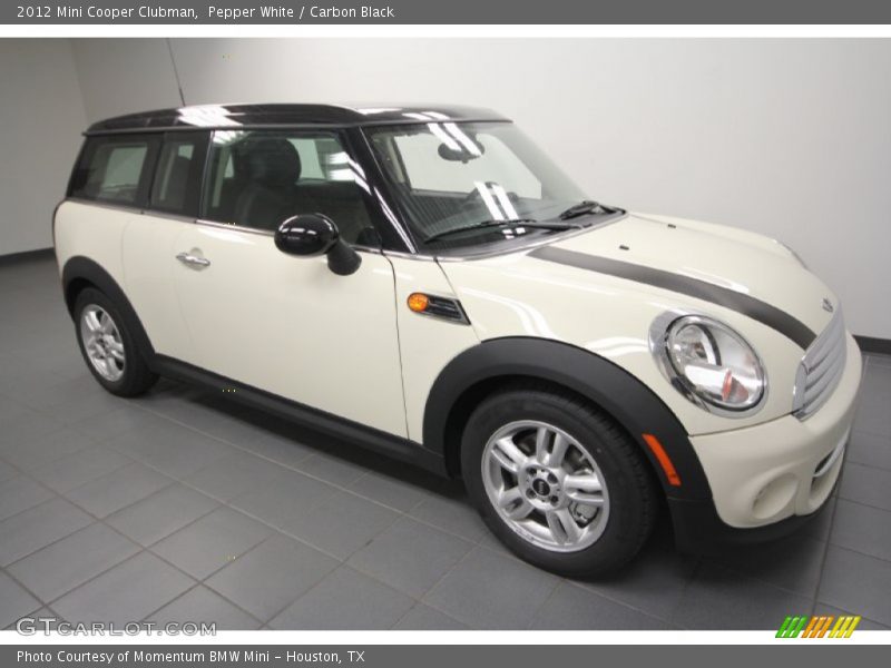 Pepper White / Carbon Black 2012 Mini Cooper Clubman