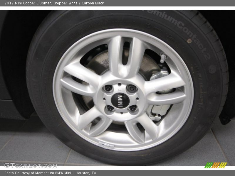 Pepper White / Carbon Black 2012 Mini Cooper Clubman