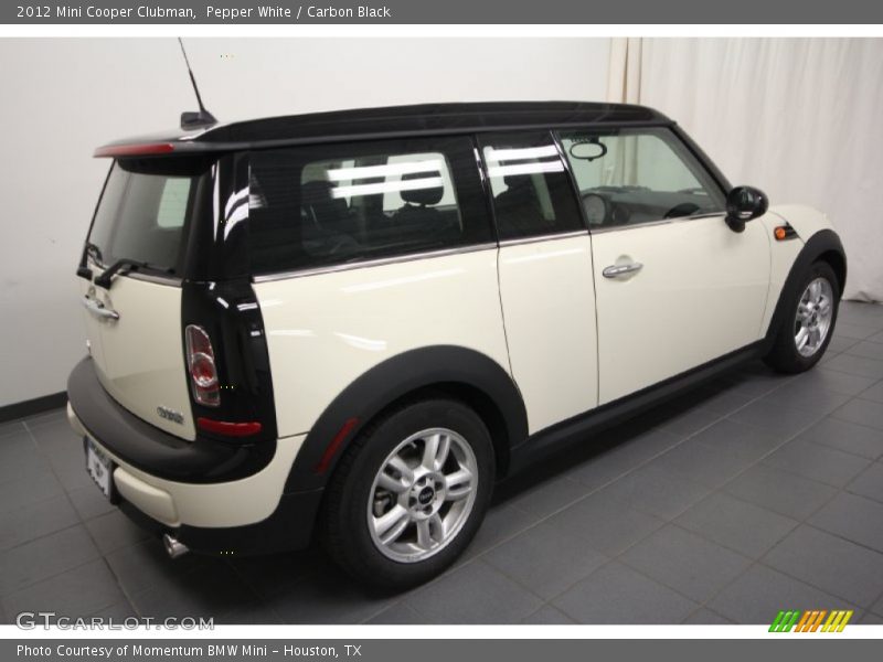 Pepper White / Carbon Black 2012 Mini Cooper Clubman
