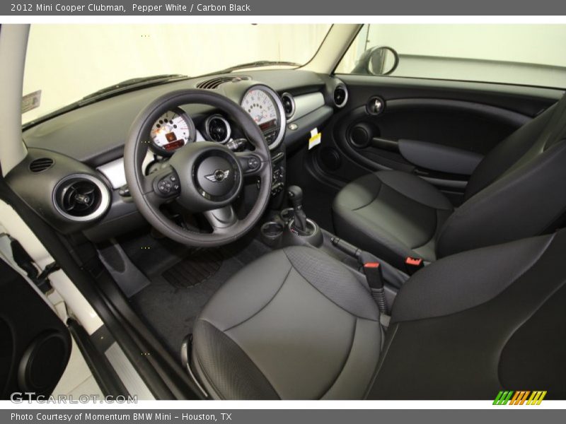 Pepper White / Carbon Black 2012 Mini Cooper Clubman