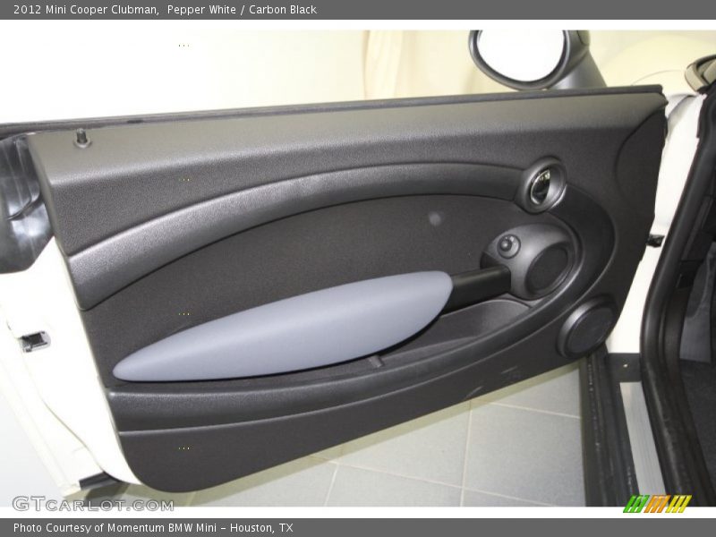 Pepper White / Carbon Black 2012 Mini Cooper Clubman