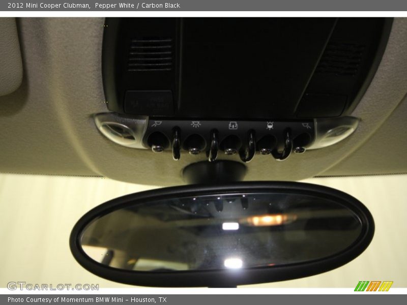 Pepper White / Carbon Black 2012 Mini Cooper Clubman
