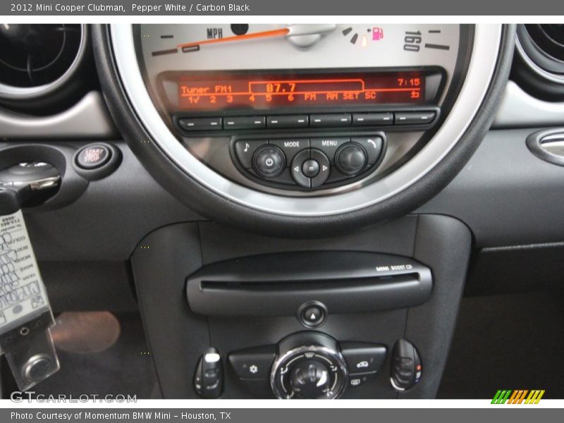 Pepper White / Carbon Black 2012 Mini Cooper Clubman