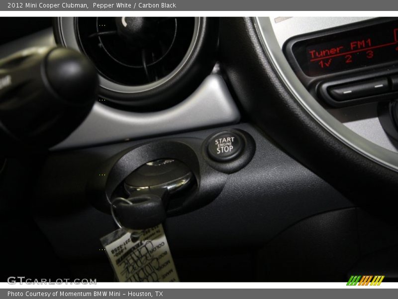 Pepper White / Carbon Black 2012 Mini Cooper Clubman