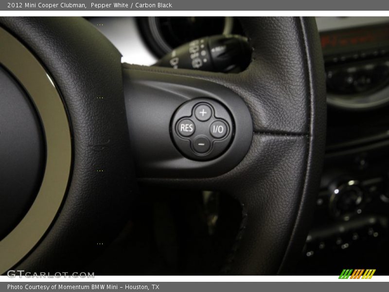 Pepper White / Carbon Black 2012 Mini Cooper Clubman