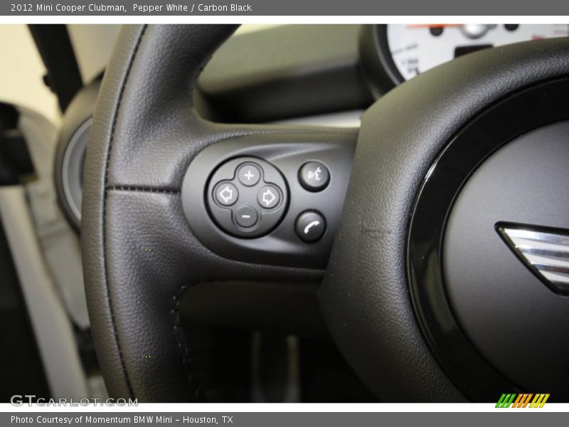 Pepper White / Carbon Black 2012 Mini Cooper Clubman