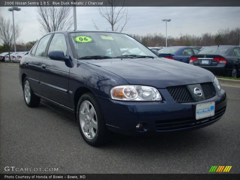 Blue Dusk Metallic / Charcoal 2006 Nissan Sentra 1.8 S