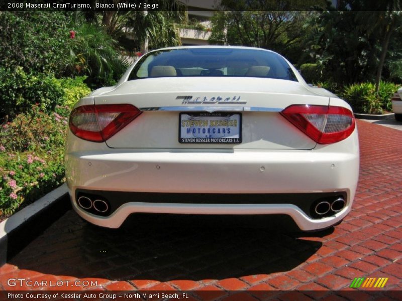 Bianco (White) / Beige 2008 Maserati GranTurismo