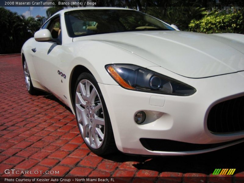 Bianco (White) / Beige 2008 Maserati GranTurismo