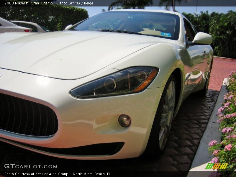 Bianco (White) / Beige 2008 Maserati GranTurismo