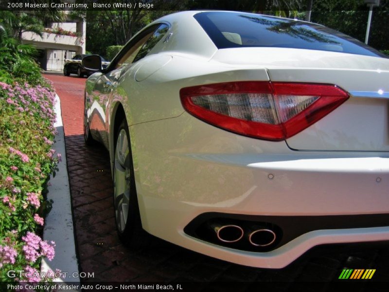 Bianco (White) / Beige 2008 Maserati GranTurismo