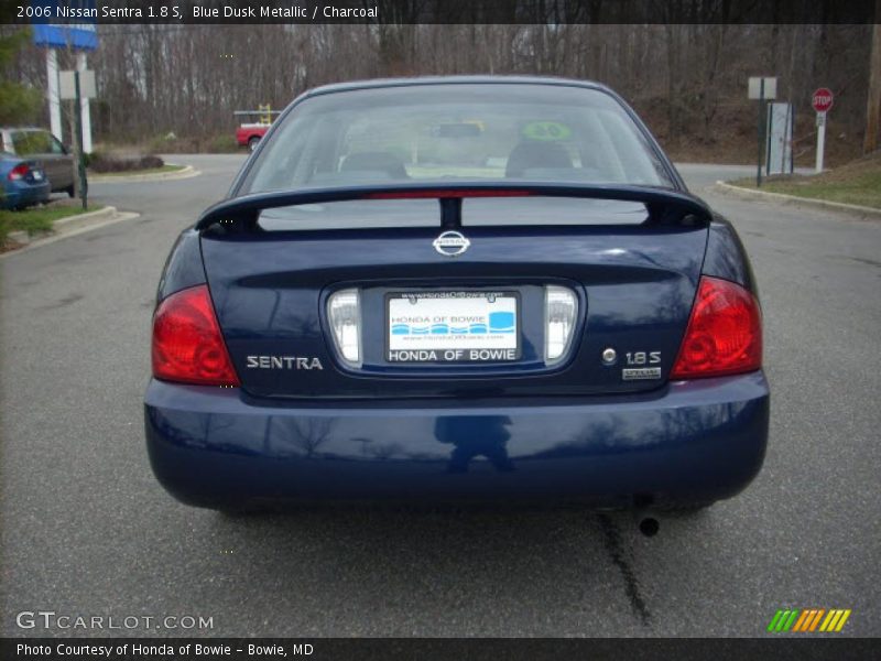 Blue Dusk Metallic / Charcoal 2006 Nissan Sentra 1.8 S