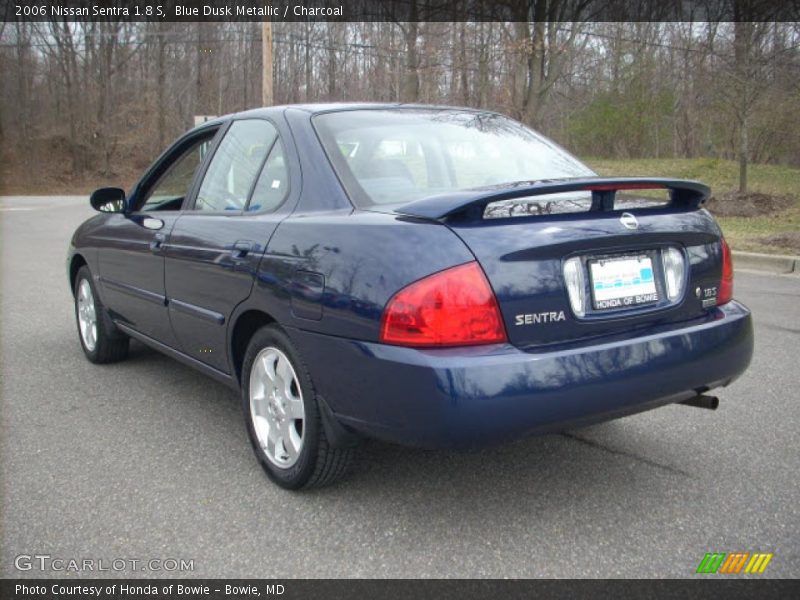 Blue Dusk Metallic / Charcoal 2006 Nissan Sentra 1.8 S