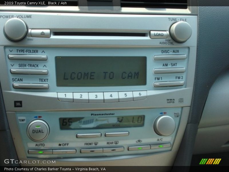 Black / Ash 2009 Toyota Camry XLE