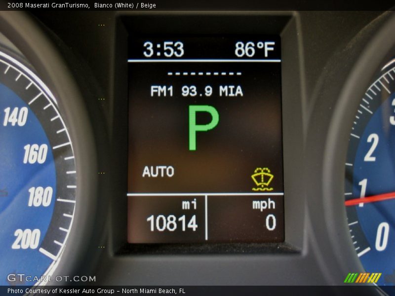  2008 GranTurismo   Gauges