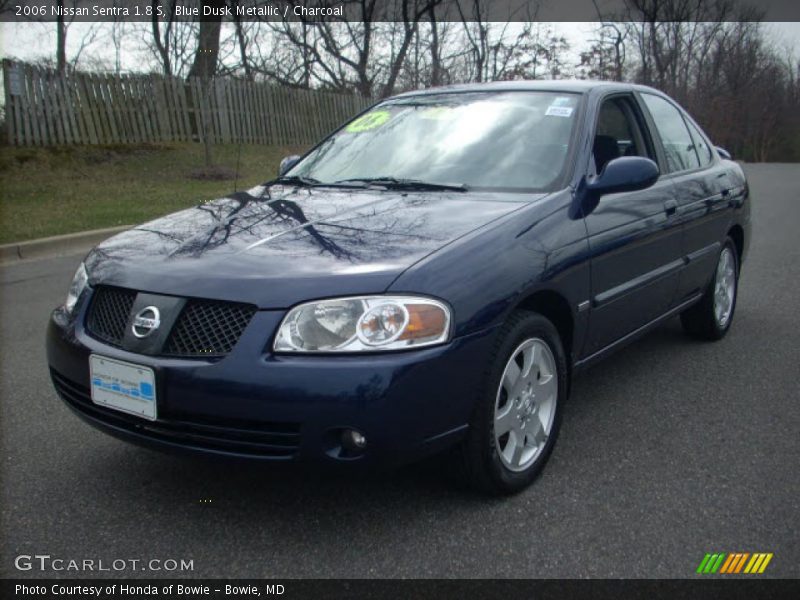 Blue Dusk Metallic / Charcoal 2006 Nissan Sentra 1.8 S