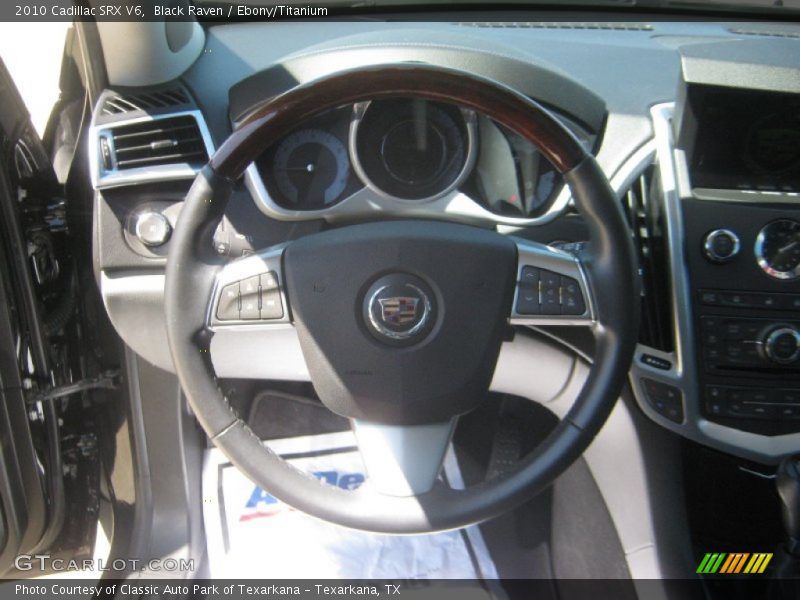 Black Raven / Ebony/Titanium 2010 Cadillac SRX V6