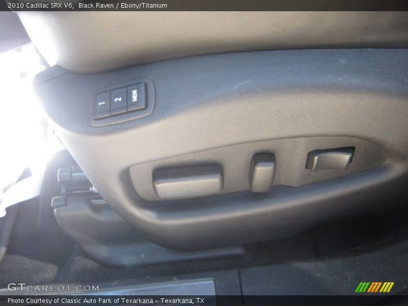 Black Raven / Ebony/Titanium 2010 Cadillac SRX V6