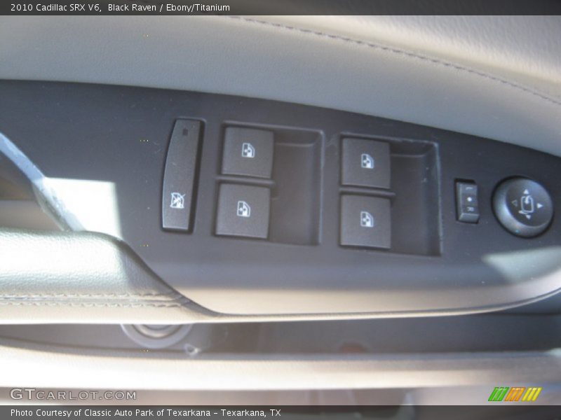 Black Raven / Ebony/Titanium 2010 Cadillac SRX V6