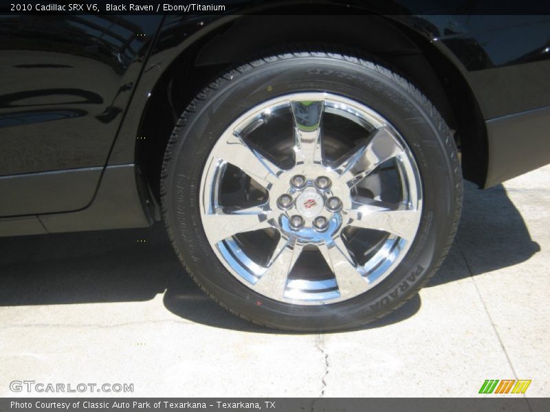Black Raven / Ebony/Titanium 2010 Cadillac SRX V6