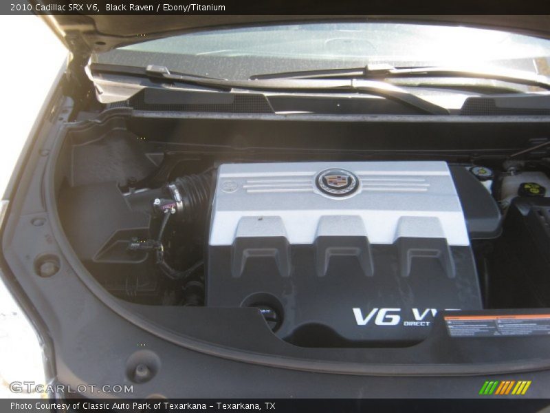 Black Raven / Ebony/Titanium 2010 Cadillac SRX V6
