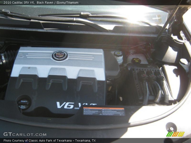Black Raven / Ebony/Titanium 2010 Cadillac SRX V6